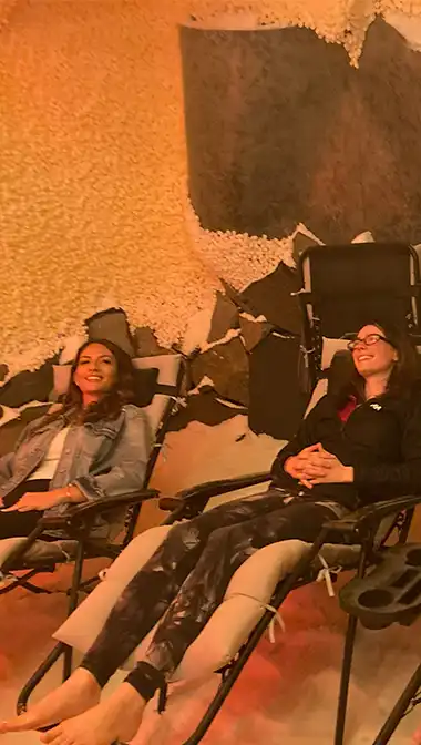 Two Besties having a Hood River Spa and Salt day.