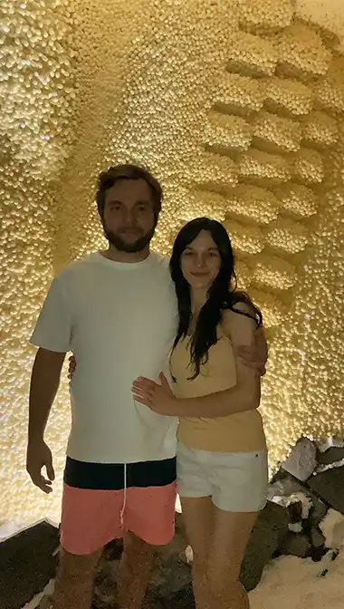 Restorative Moment in the Cave